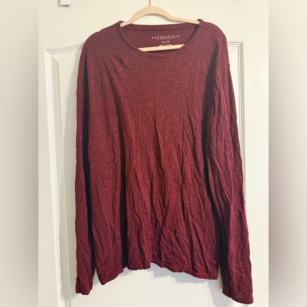 Aeropostale Red Men’s Sweater Size Xl crew neck